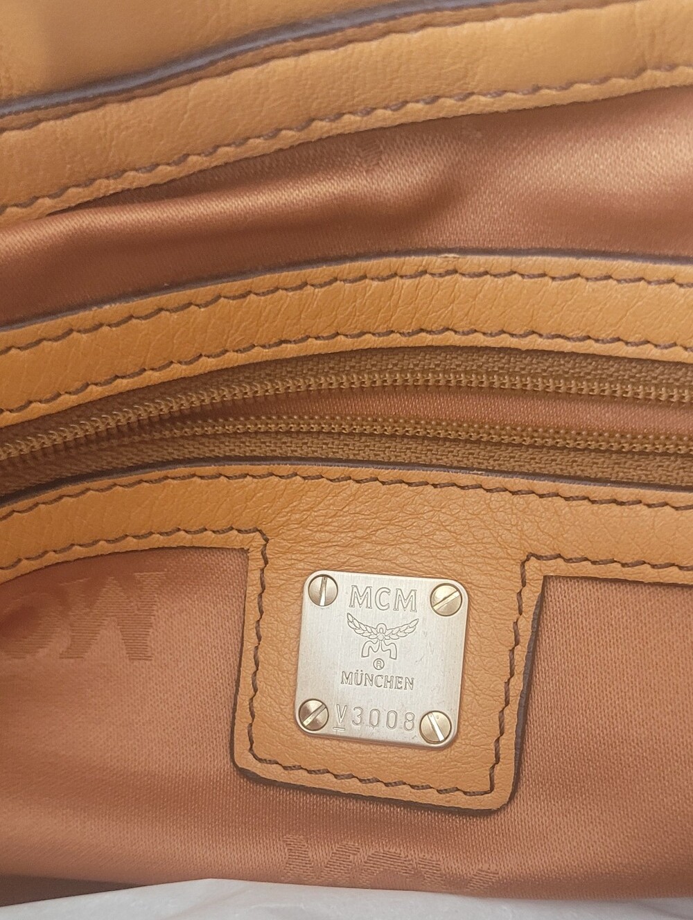 MCM MONOGRAM HANDBAG - Picture 11 of 15